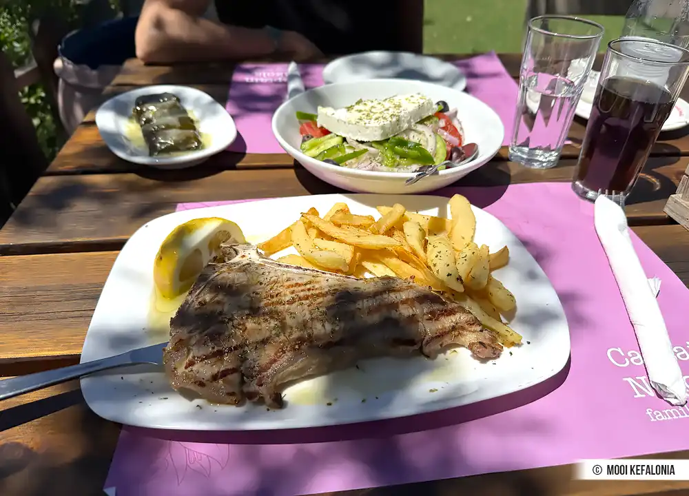 Uit eten op Kefalonia