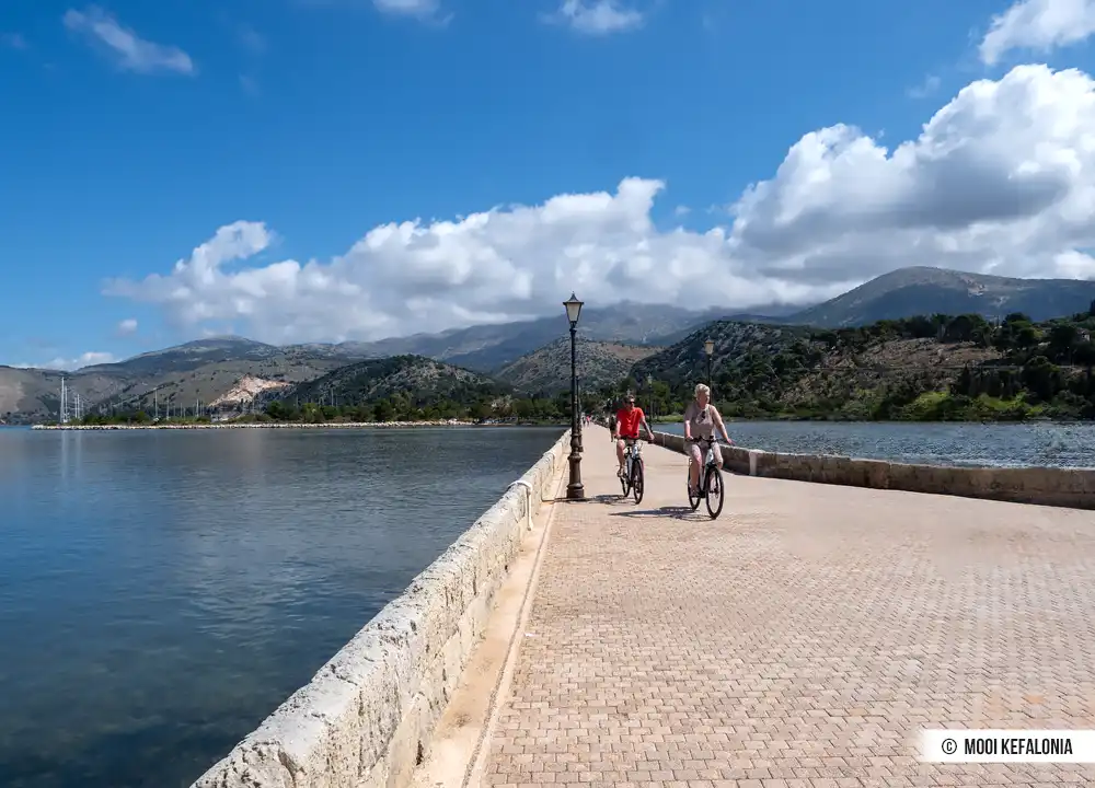 Fietsen op Kefalonia