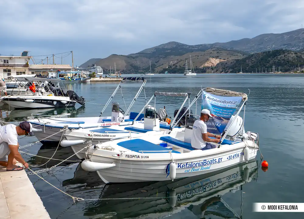 Boot huren op Kefalonia