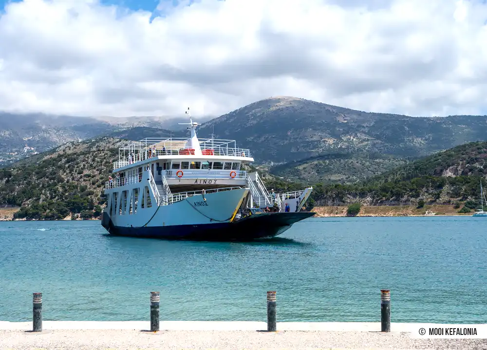 Veerboot op Kefalonia