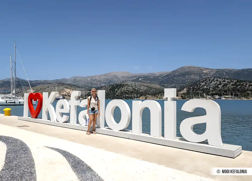 I love Kefalonia bord
